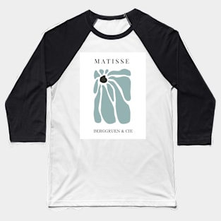 Matisse pastel blue cut outs, minimalist art Baseball T-Shirt